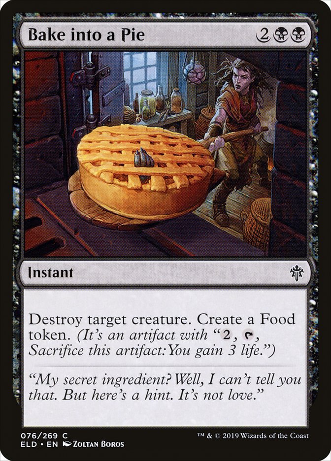 Bake into a Pie [Throne of Eldraine] | Gamer Loot