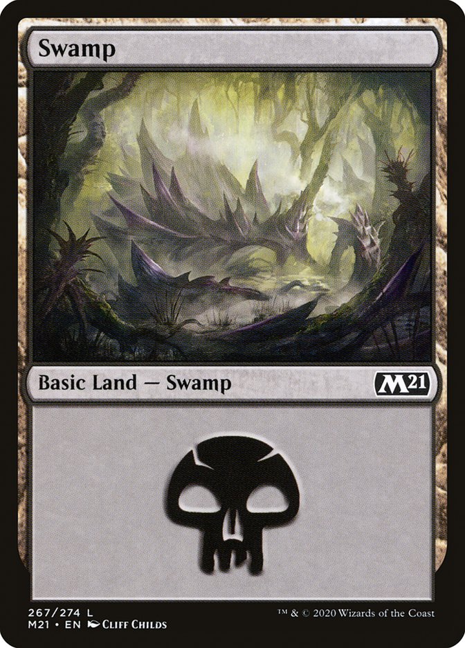 Swamp (267) [Core Set 2021] | Gamer Loot