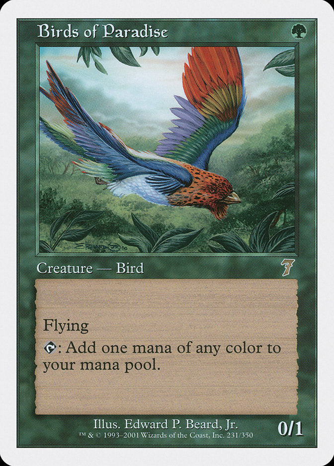 Birds of Paradise [Seventh Edition] | Gamer Loot