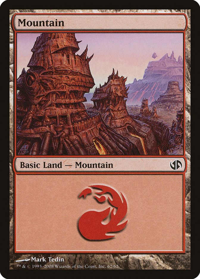 Mountain (62) [Duel Decks: Jace vs. Chandra] | Gamer Loot