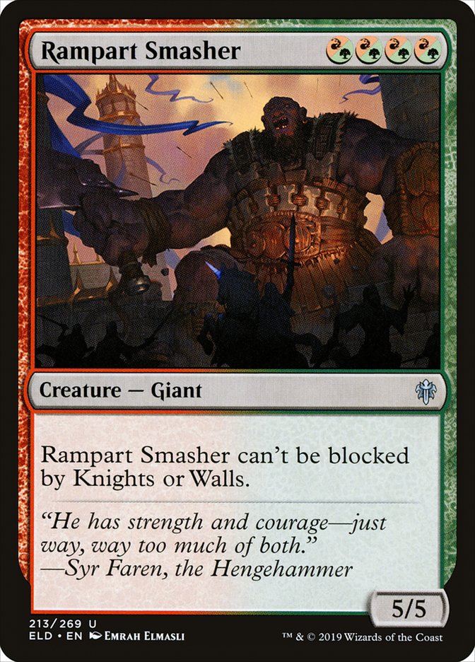 Rampart Smasher [Throne of Eldraine] | Gamer Loot