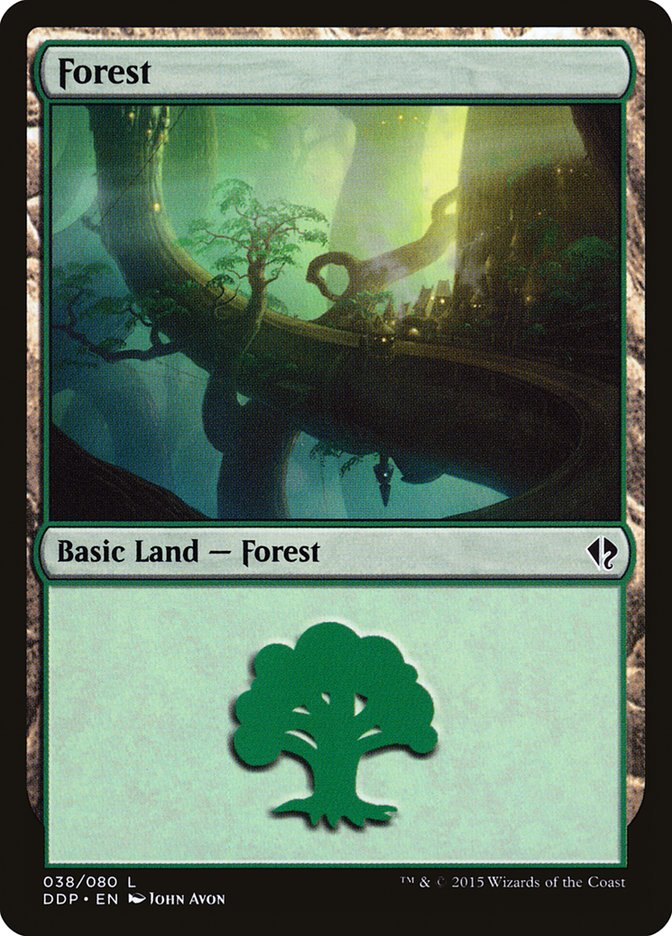 Forest (38) [Duel Decks: Zendikar vs. Eldrazi] | Gamer Loot