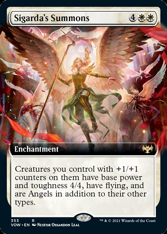 Sigarda's Summons (Extended) [Innistrad: Crimson Vow] | Gamer Loot