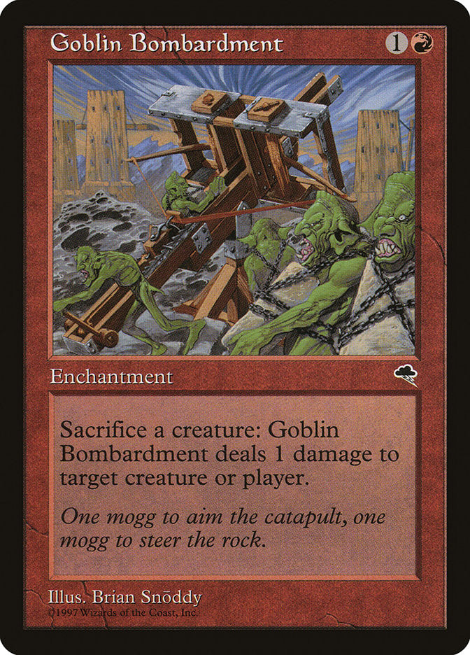 Goblin Bombardment [Tempest] | Gamer Loot