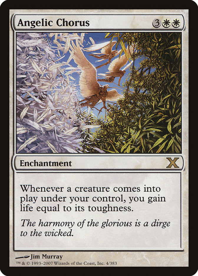 Angelic Chorus [Tenth Edition] | Gamer Loot