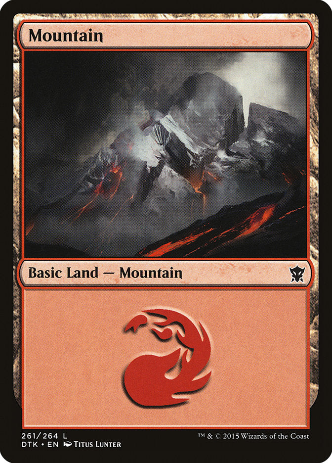 Mountain (261) [Dragons of Tarkir] | Gamer Loot