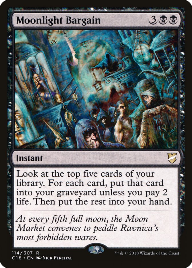 Moonlight Bargain [Commander 2018] | Gamer Loot