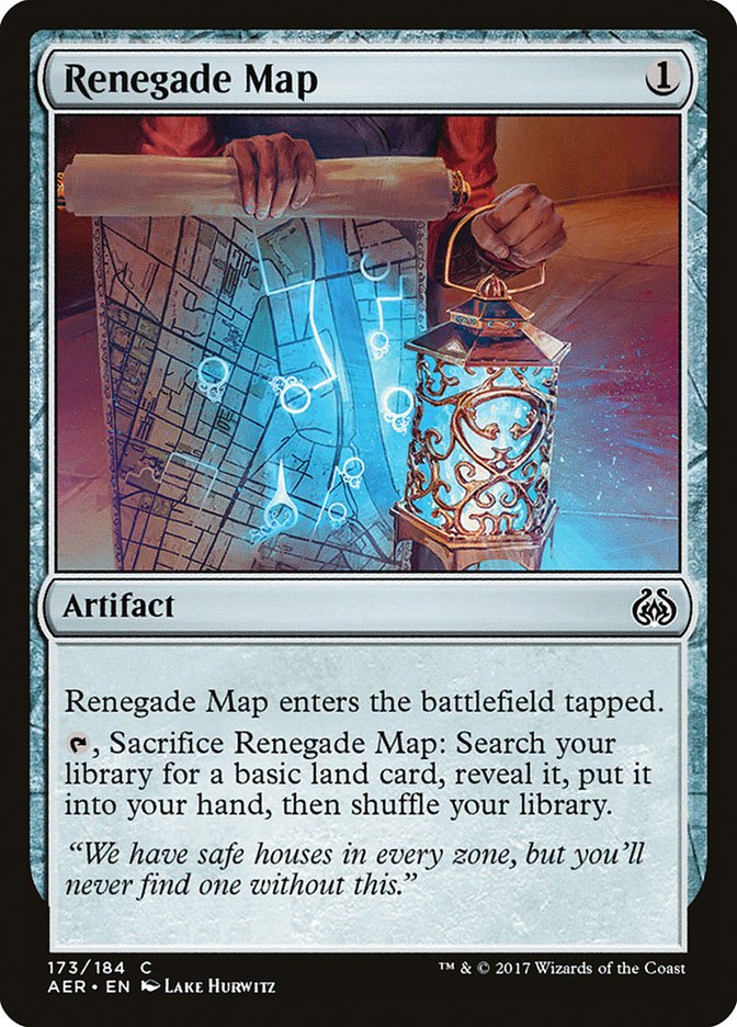 Renegade Map [Aether Revolt] | Gamer Loot