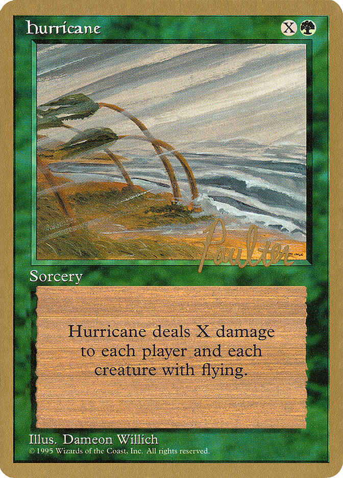 Hurricane (Preston Poulter) [Pro Tour Collector Set] | Gamer Loot