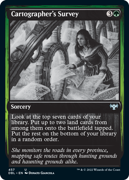Cartographer's Survey [Innistrad: Double Feature] | Gamer Loot