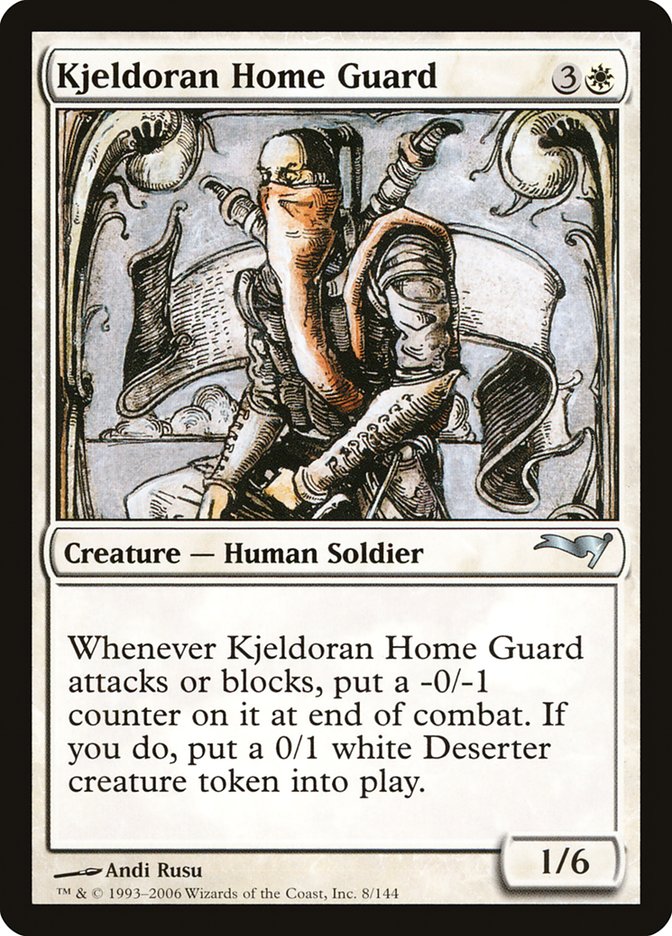 Kjeldoran Home Guard [Coldsnap Theme Decks] | Gamer Loot