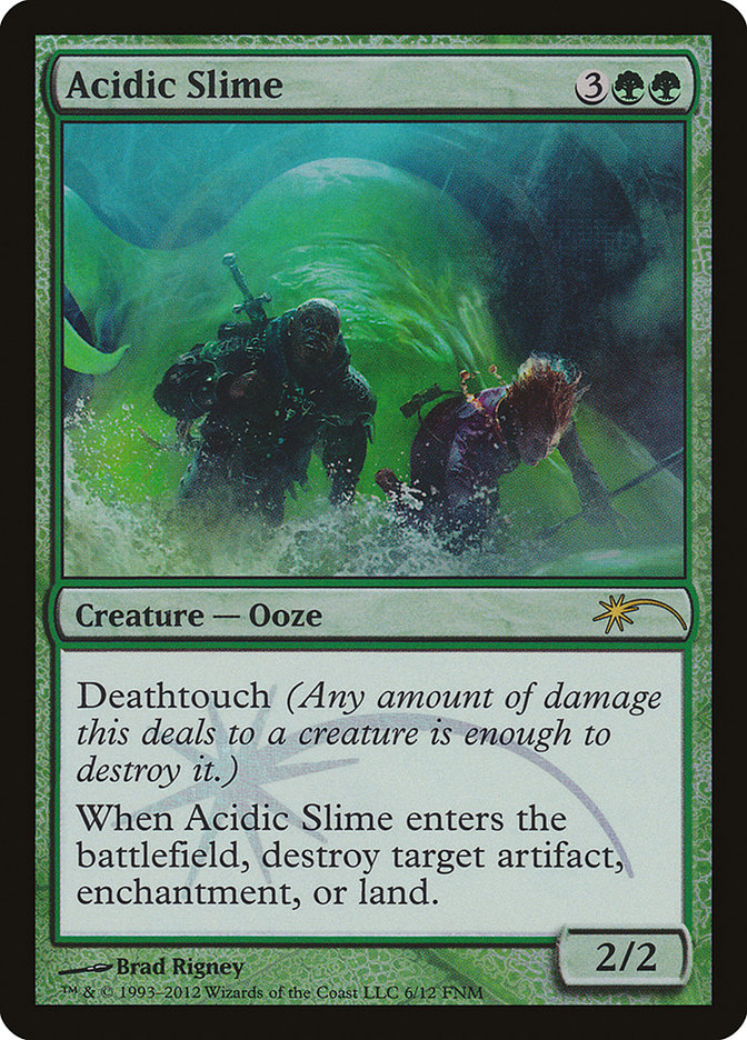 Acidic Slime [Friday Night Magic 2012] | Gamer Loot