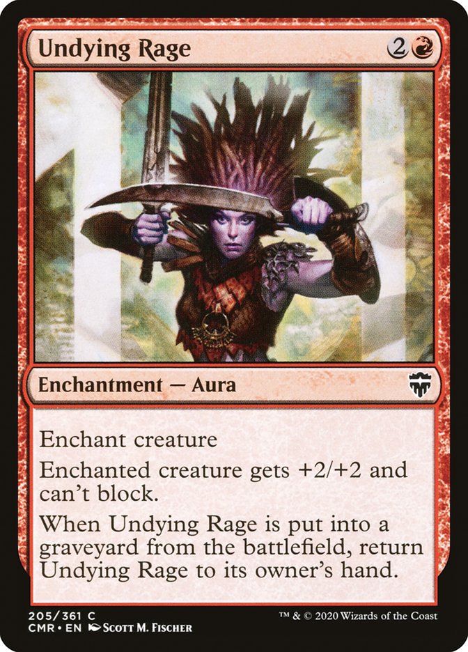 Undying Rage [Commander Legends] | Gamer Loot