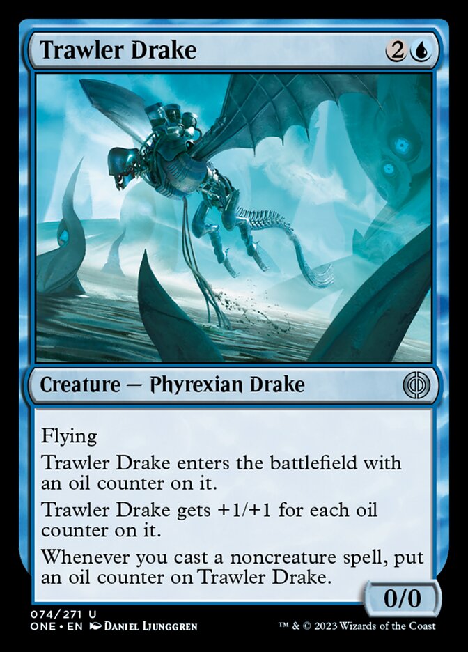 Trawler Drake [Phyrexia: All Will Be One] | Gamer Loot