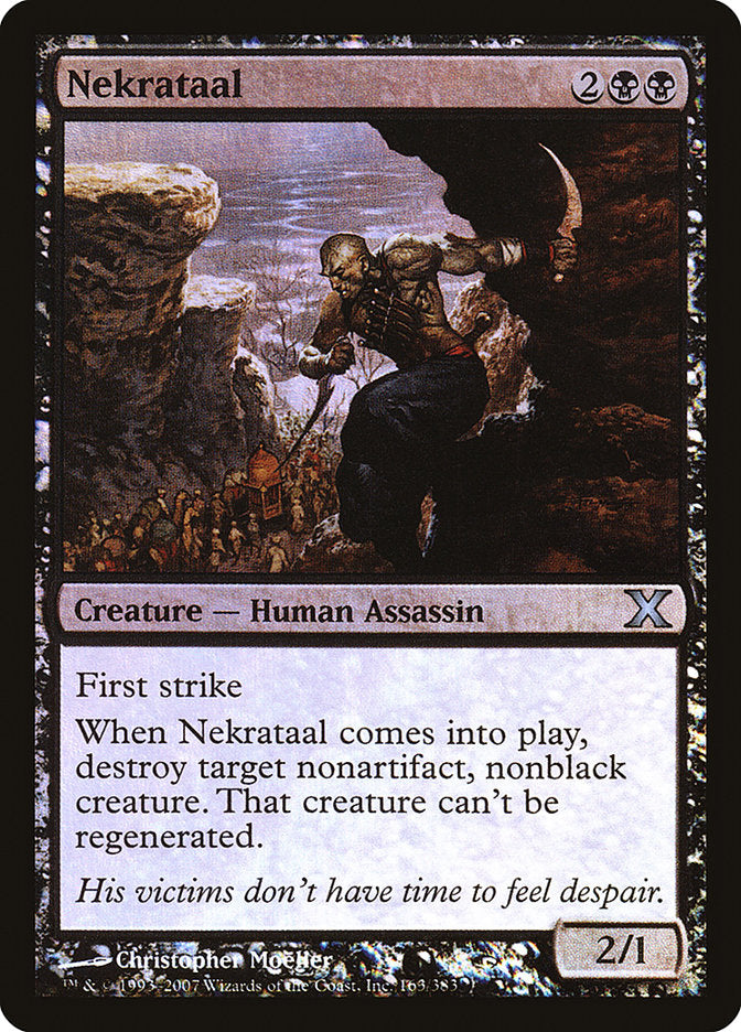 Nekrataal (Premium Foil) [Tenth Edition] | Gamer Loot