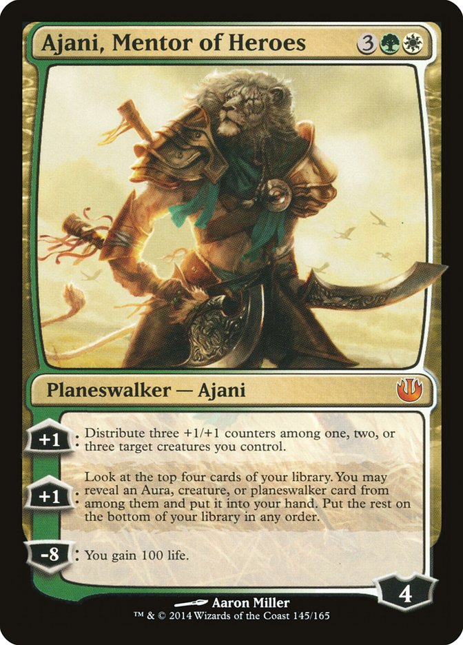 Ajani, Mentor of Heroes [Journey into Nyx] | Gamer Loot