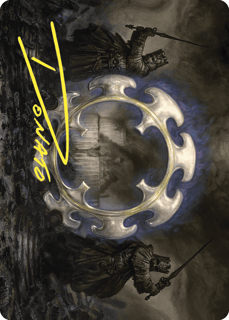 Court of Ardenvale Art Card (Gold-Stamped Signature) [Wilds of Eldraine Art Series] | Gamer Loot