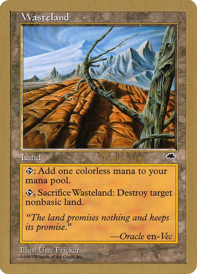 Wasteland (Mark Le Pine) [World Championship Decks 1999] | Gamer Loot