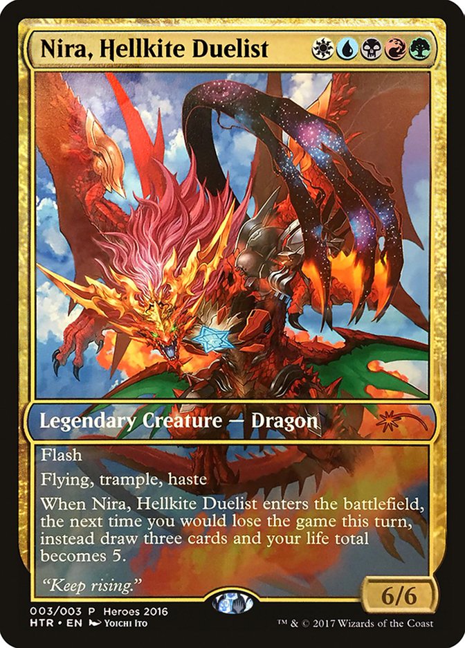 Nira, Hellkite Duelist [Heroes of the Realm] | Gamer Loot