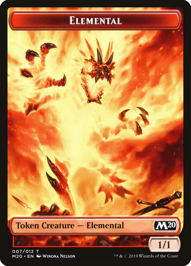 Elemental [Core Set 2020 Tokens] | Gamer Loot