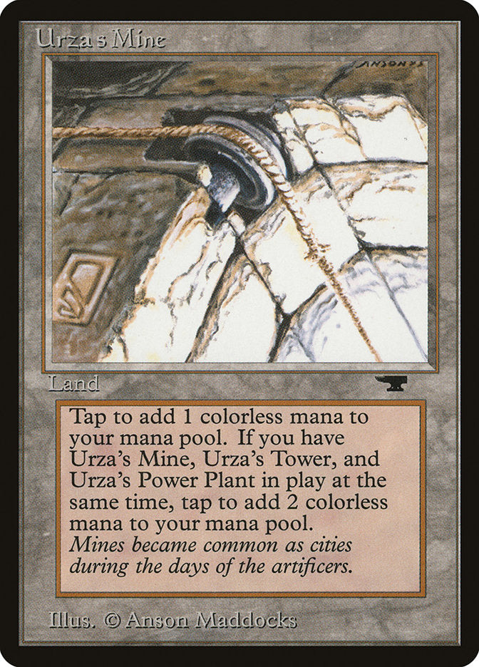 Urza's Mine (Pulley Embedded in Stone) [Antiquities] | Gamer Loot