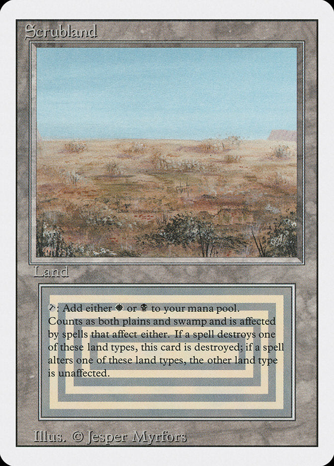 Scrubland [Revised Edition] | Gamer Loot