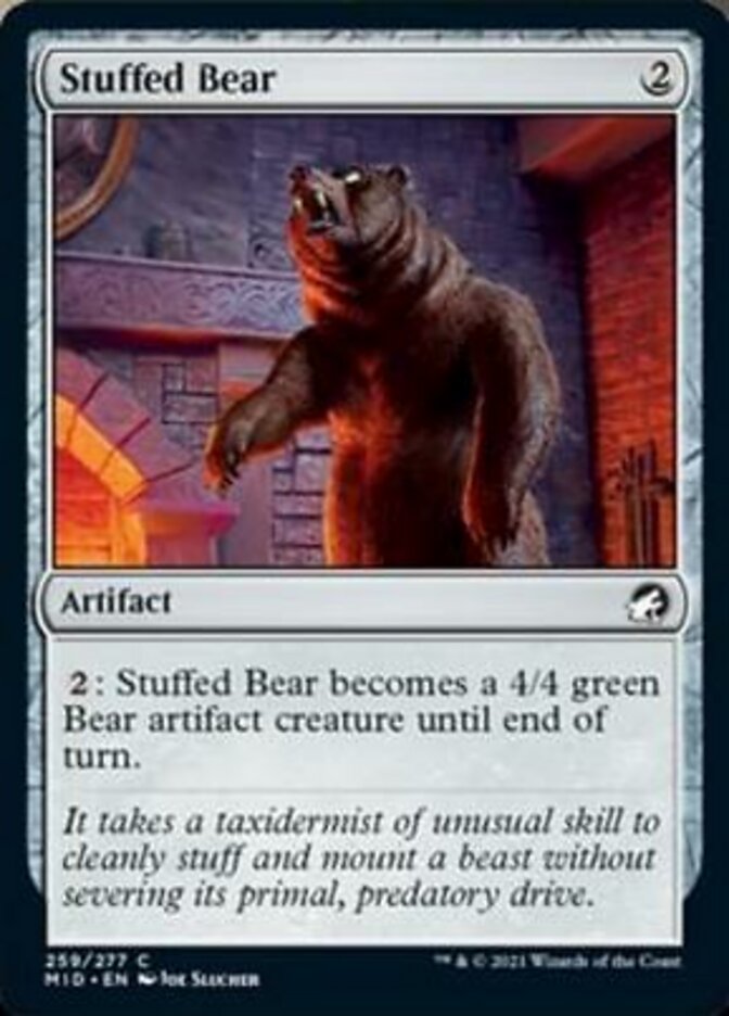 Stuffed Bear [Innistrad: Midnight Hunt] | Gamer Loot