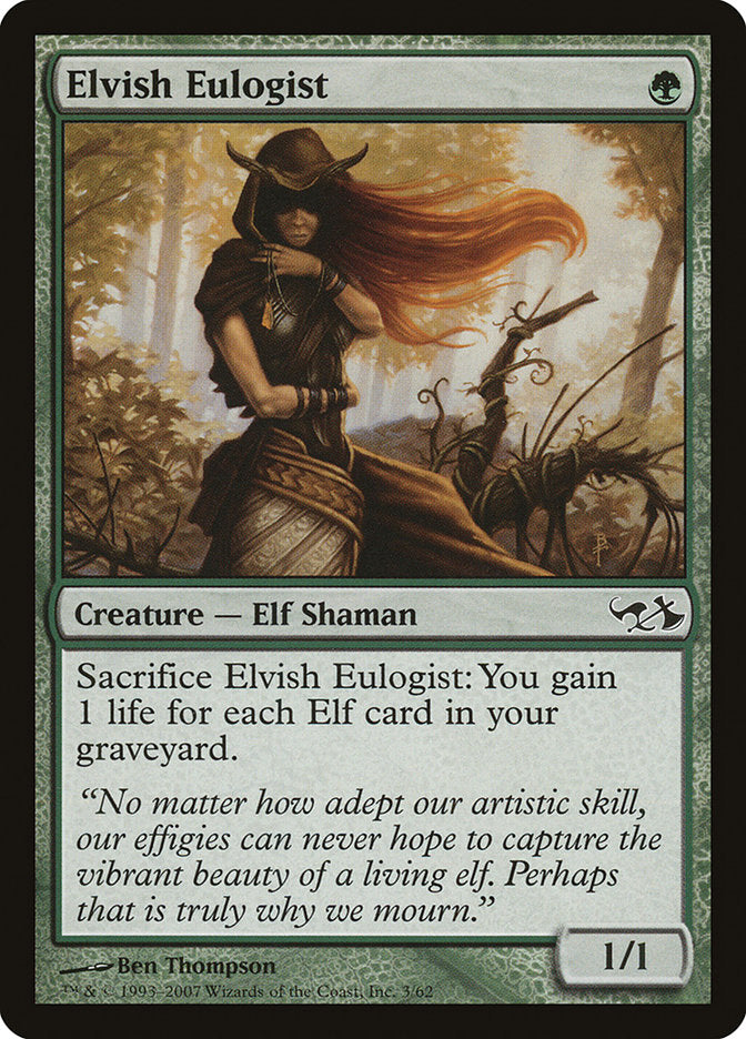 Elvish Eulogist [Duel Decks: Elves vs. Goblins] | Gamer Loot