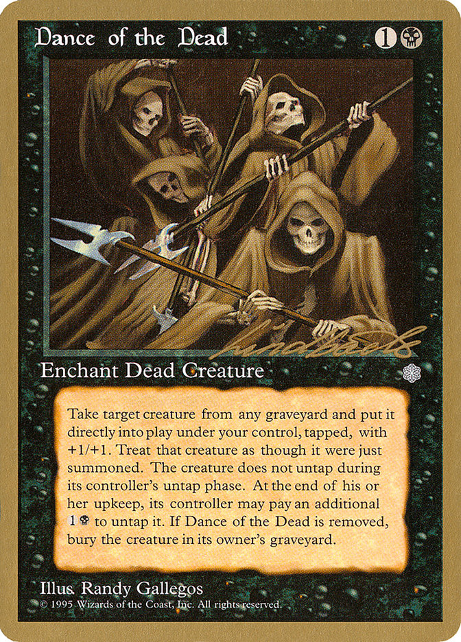 Dance of the Dead (Leon Lindback) [Pro Tour Collector Set] | Gamer Loot