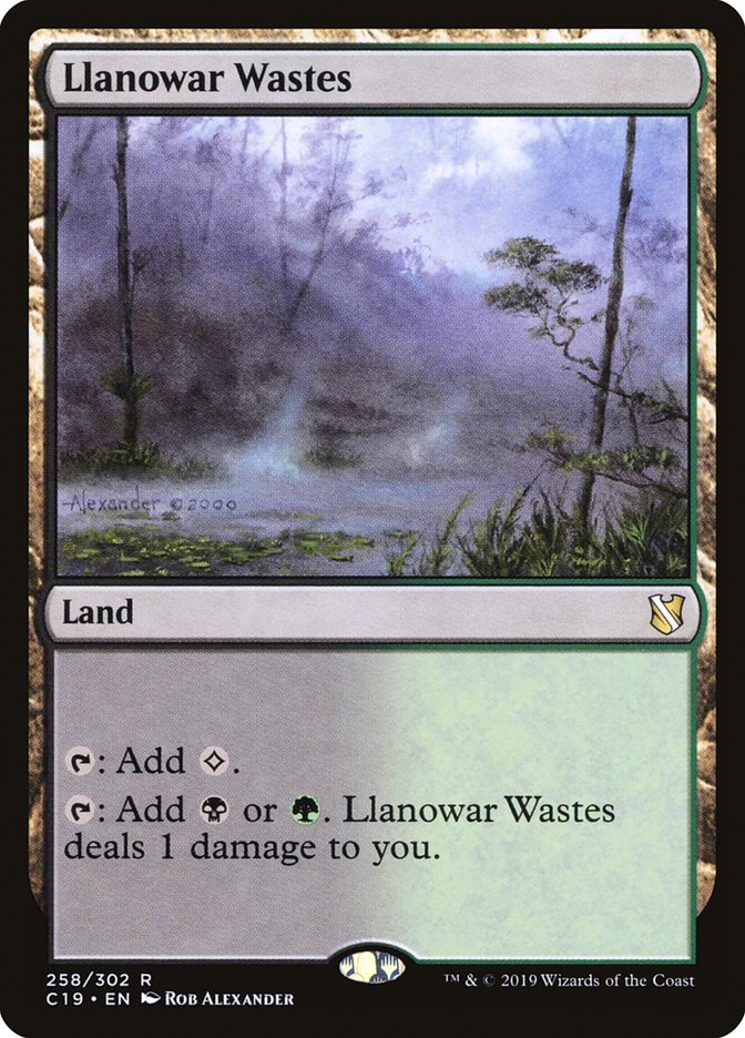 Llanowar Wastes [Commander 2019] | Gamer Loot