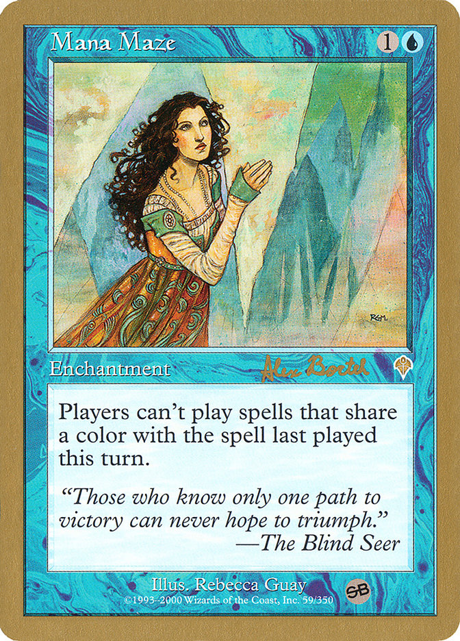 Mana Maze (Alex Borteh) (SB) [World Championship Decks 2001] | Gamer Loot