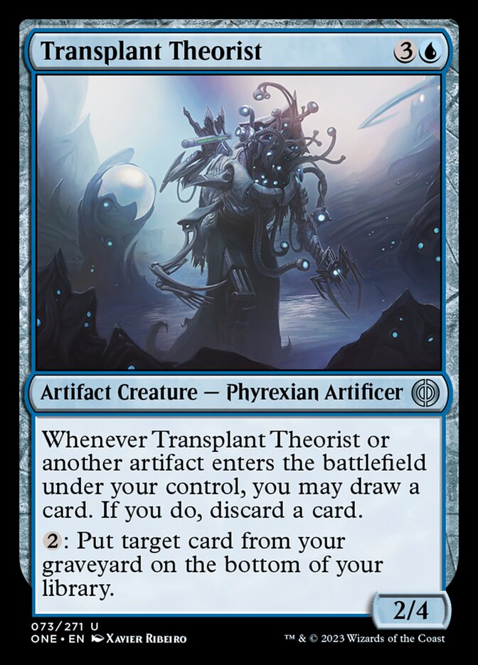 Transplant Theorist [Phyrexia: All Will Be One] | Gamer Loot