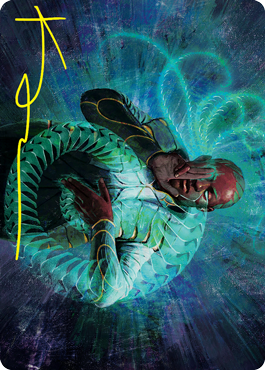 Biomathematician Art Card (Gold-Stamped Signature) [Strixhaven: School of Mages Art Series] | Gamer Loot