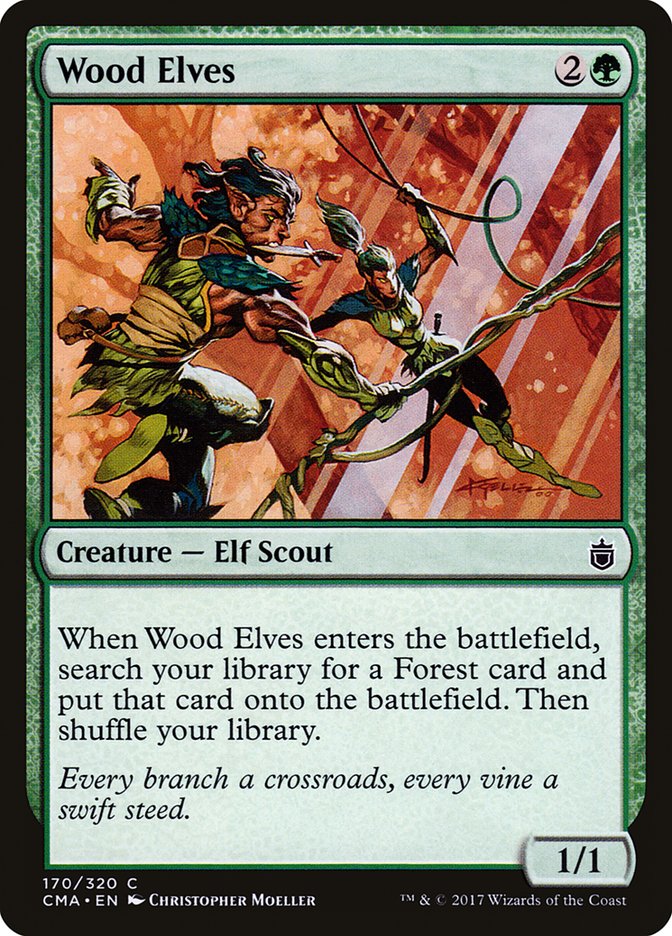 Wood Elves [Commander Anthology] | Gamer Loot