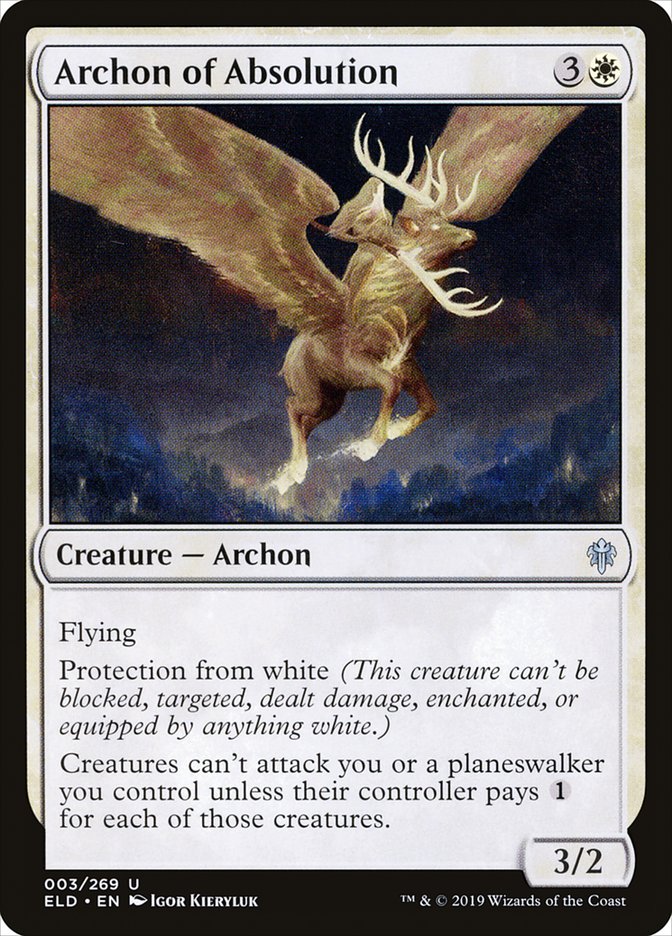 Archon of Absolution [Throne of Eldraine] | Gamer Loot