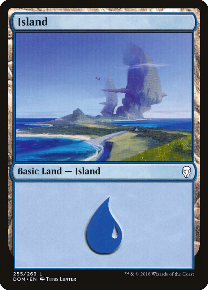 Island (255) [Dominaria] | Gamer Loot