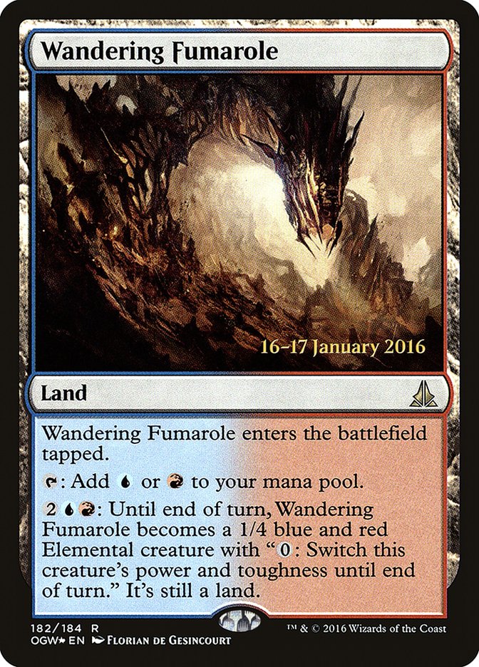 Wandering Fumarole [Oath of the Gatewatch Prerelease Promos] | Gamer Loot