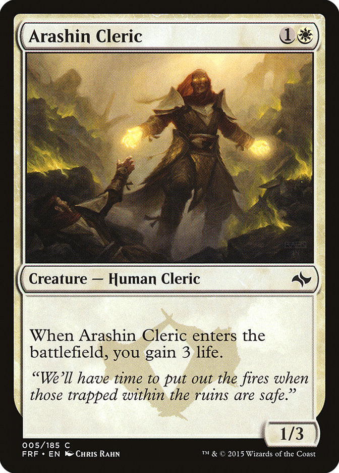 Arashin Cleric [Fate Reforged] | Gamer Loot