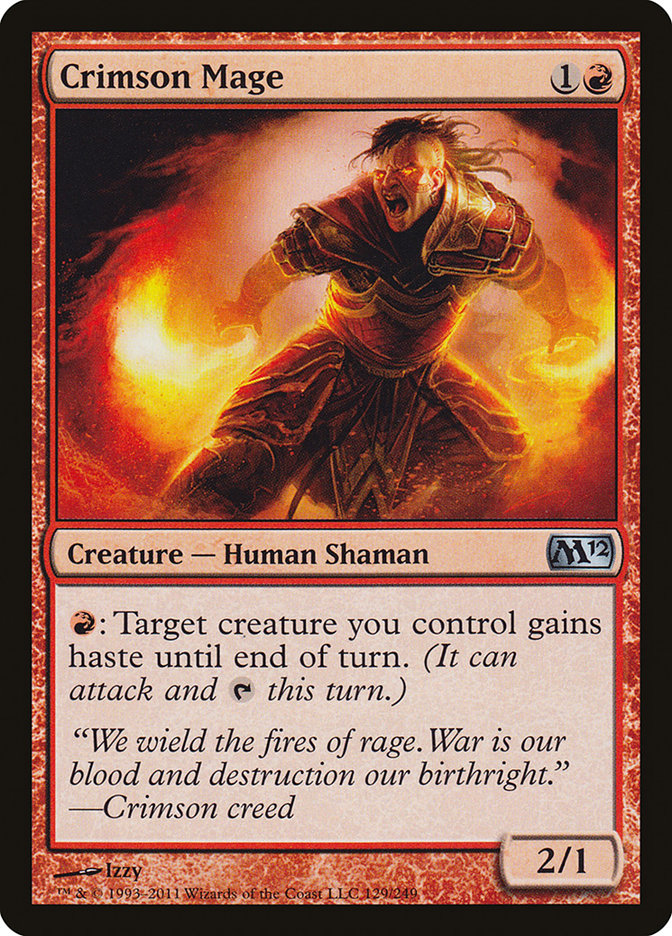 Crimson Mage [Magic 2012] | Gamer Loot