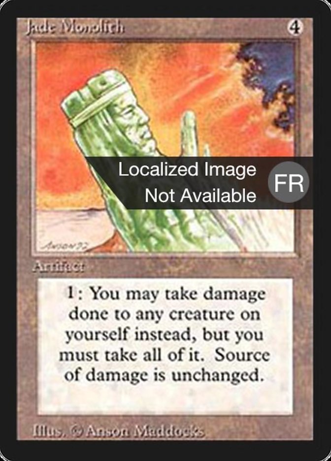 Jade Monolith [Foreign Black Border] | Gamer Loot