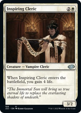 Inspiring Cleric [Jumpstart 2022] | Gamer Loot