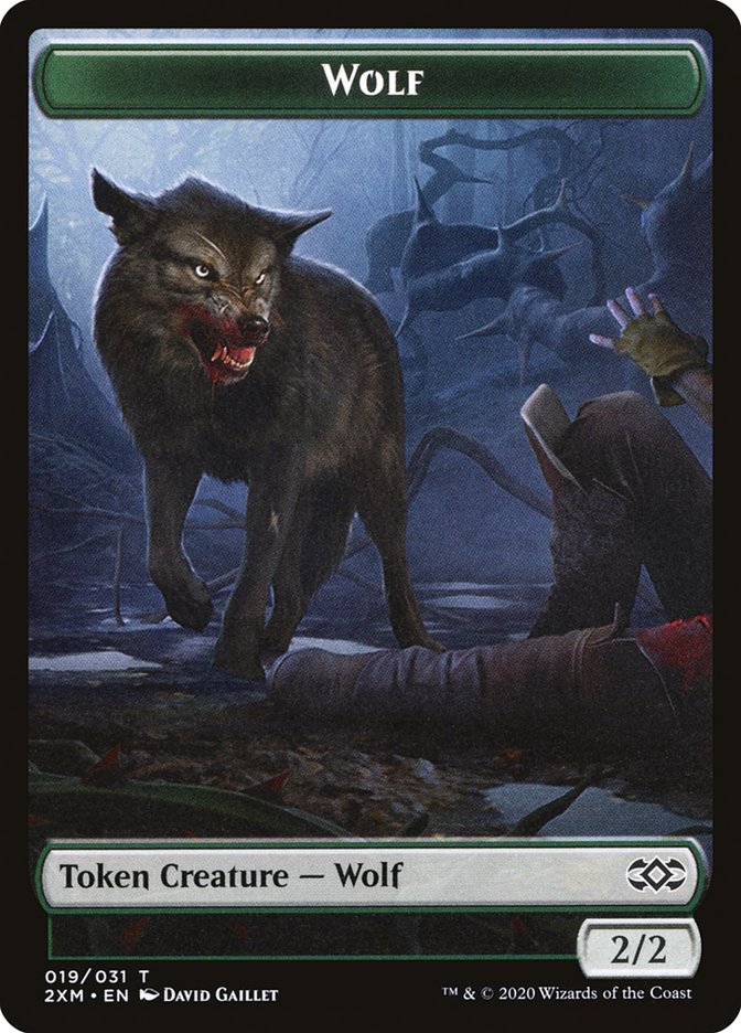 Wolf [Double Masters Tokens] | Gamer Loot
