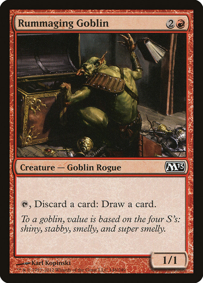 Rummaging Goblin [Magic 2013] | Gamer Loot