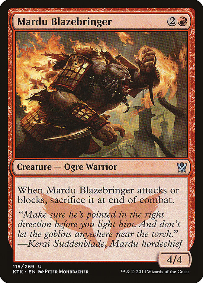 Mardu Blazebringer [Khans of Tarkir] | Gamer Loot