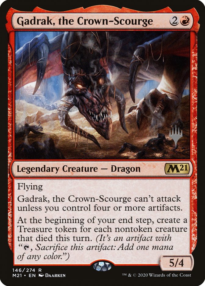 Gadrak, the Crown-Scourge (Promo Pack) [Core Set 2021 Promos] | Gamer Loot