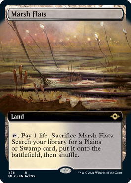 Marsh Flats (Extended Art) [Modern Horizons 2] | Gamer Loot