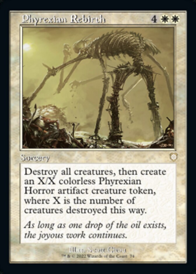 Phyrexian Rebirth (Retro) [The Brothers' War Commander] | Gamer Loot