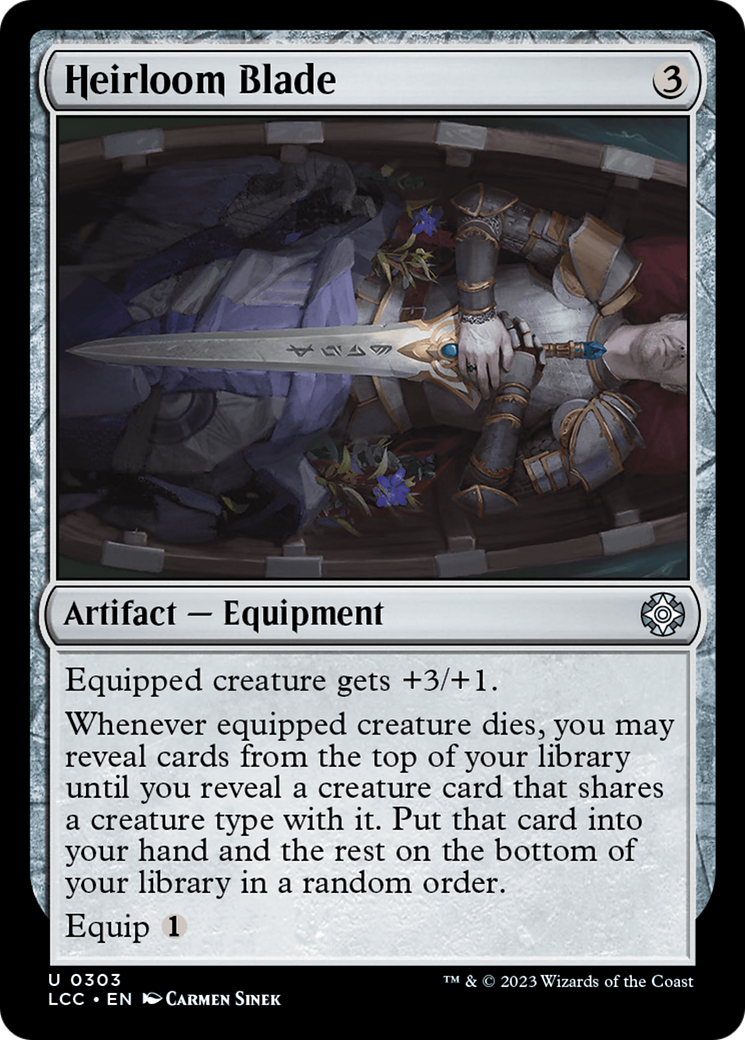 Heirloom Blade [The Lost Caverns of Ixalan Commander] | Gamer Loot