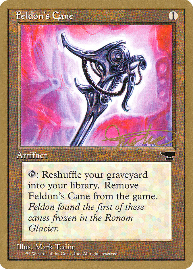 Feldon's Cane (Mark Justice) [Pro Tour Collector Set] | Gamer Loot