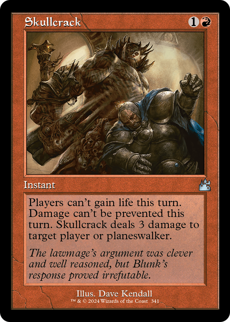 Skullcrack (Retro Frame) [Ravnica Remastered] | Gamer Loot